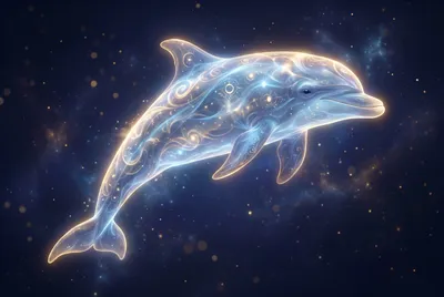 Krafttier Delfin – Wasser-Tier für Halschakra