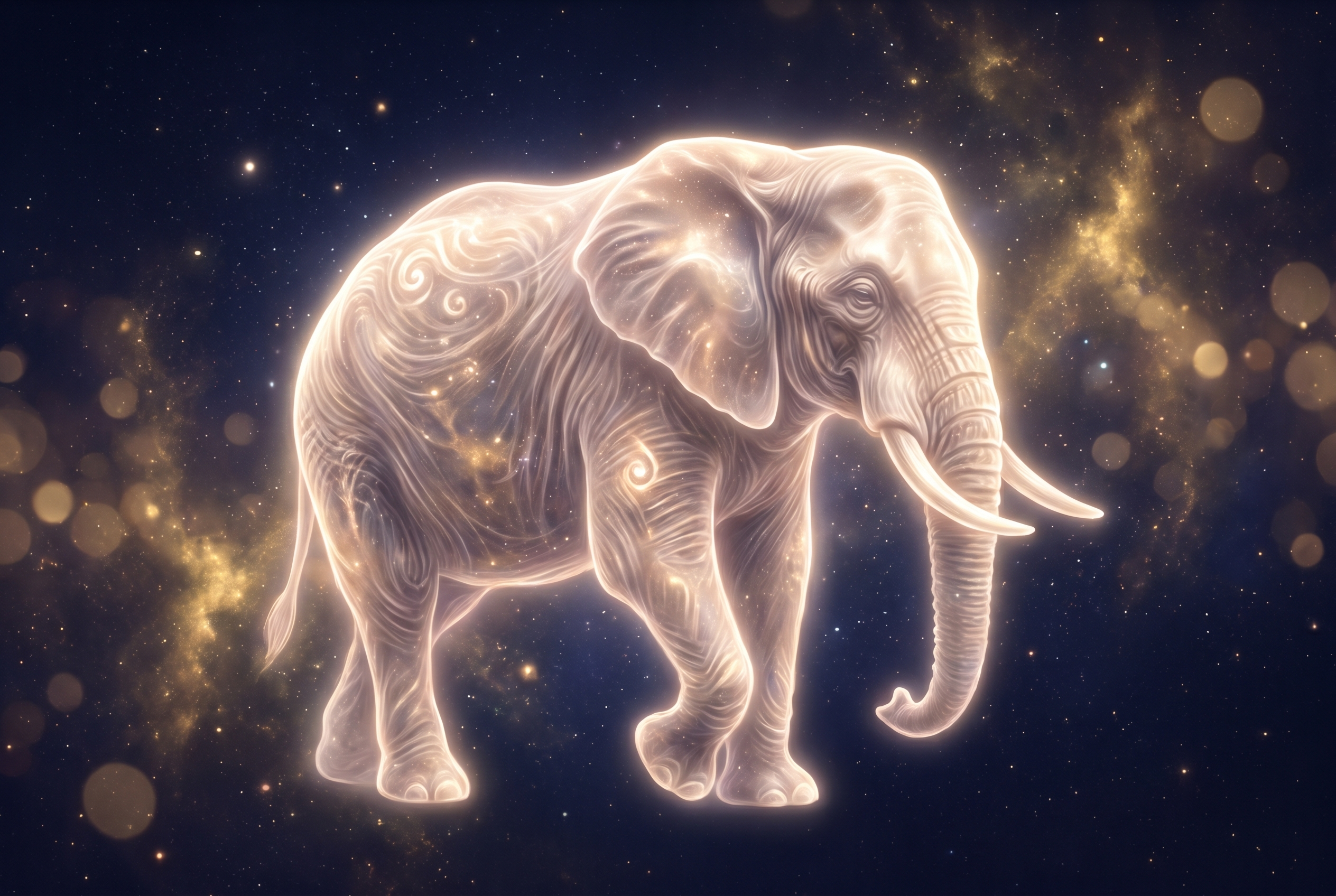 Krafttier Elefant – Erde-Tier für Wurzelchakra
