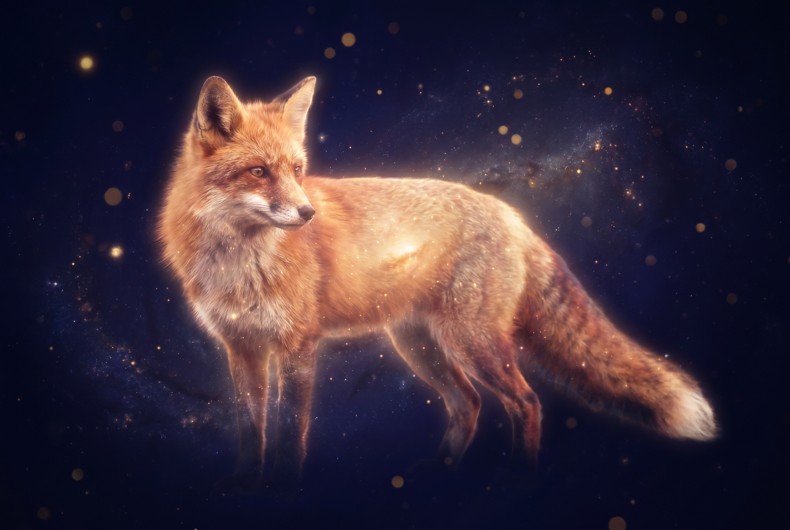 Krafttier Fuchs – Feuer-Tier für Solarplexus-Chakra