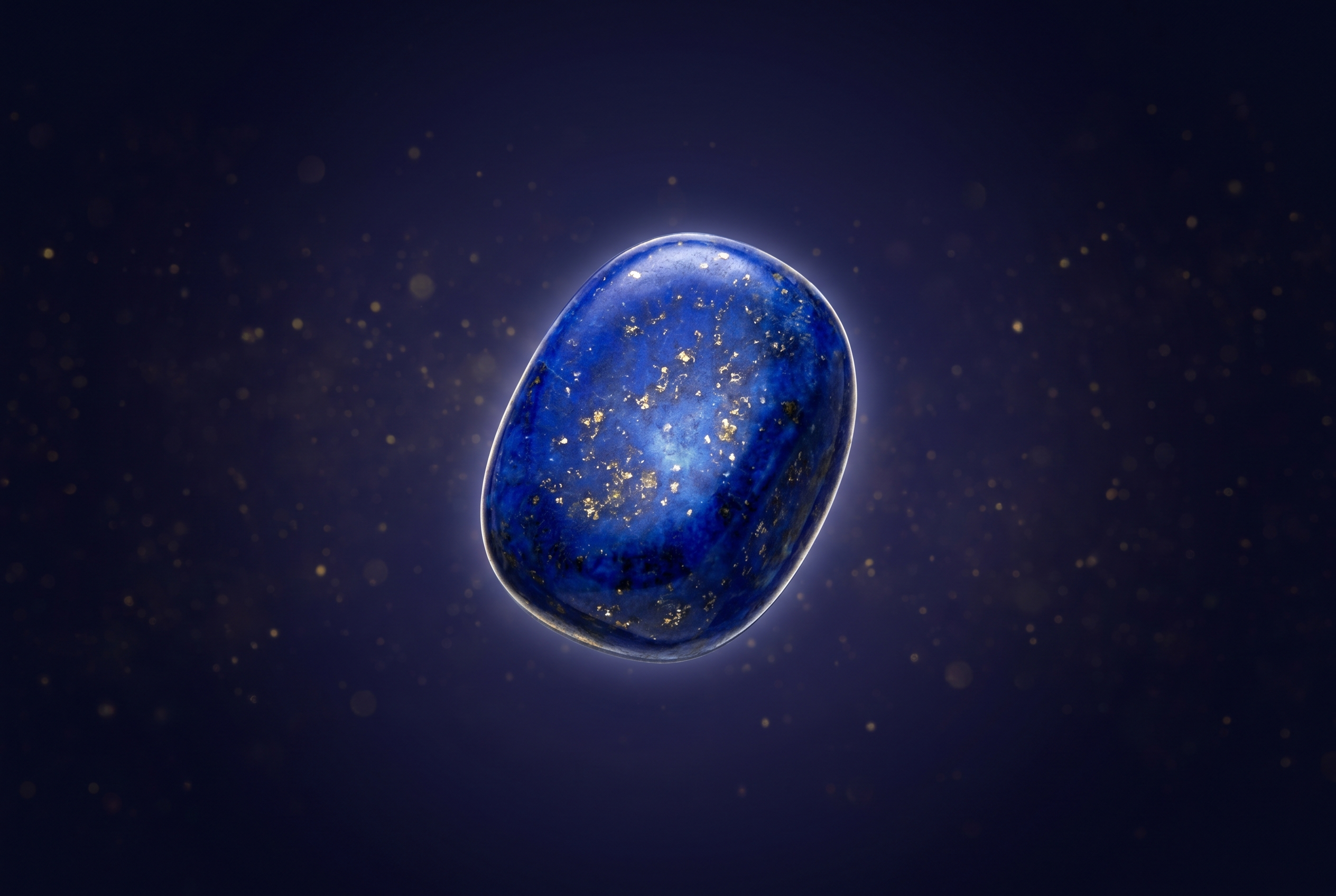 Lapislazuli (Tiefblau) – Kraftstein für Stirnchakra
