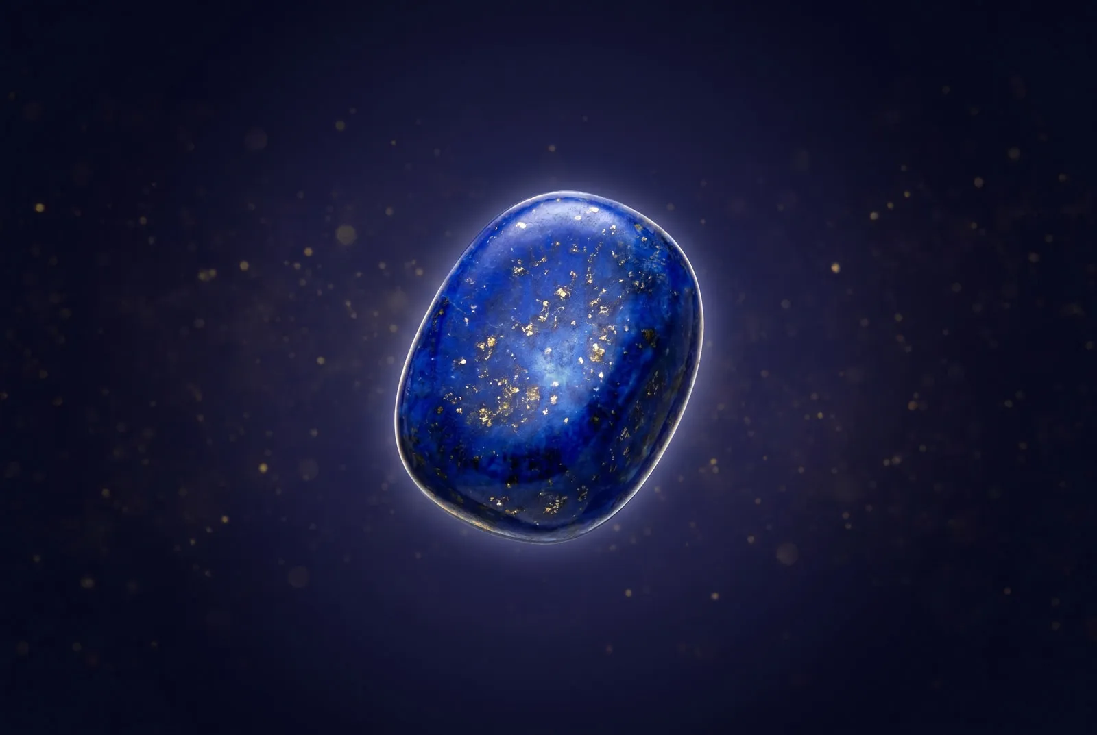 Lapislazuli (Tiefblau) – Kraftstein für Stirnchakra