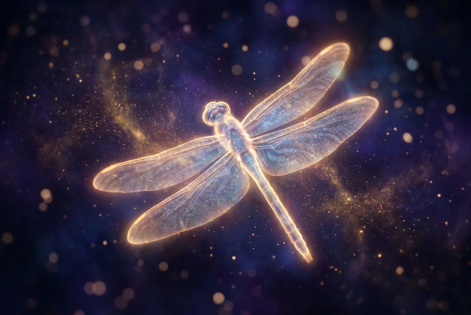 Krafttier Libelle – Luft-Tier für Stirnchakra