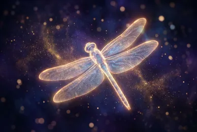 Krafttier Libelle – Luft-Tier für Stirnchakra