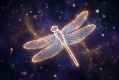 Krafttier Libelle – Luft-Tier für Stirnchakra