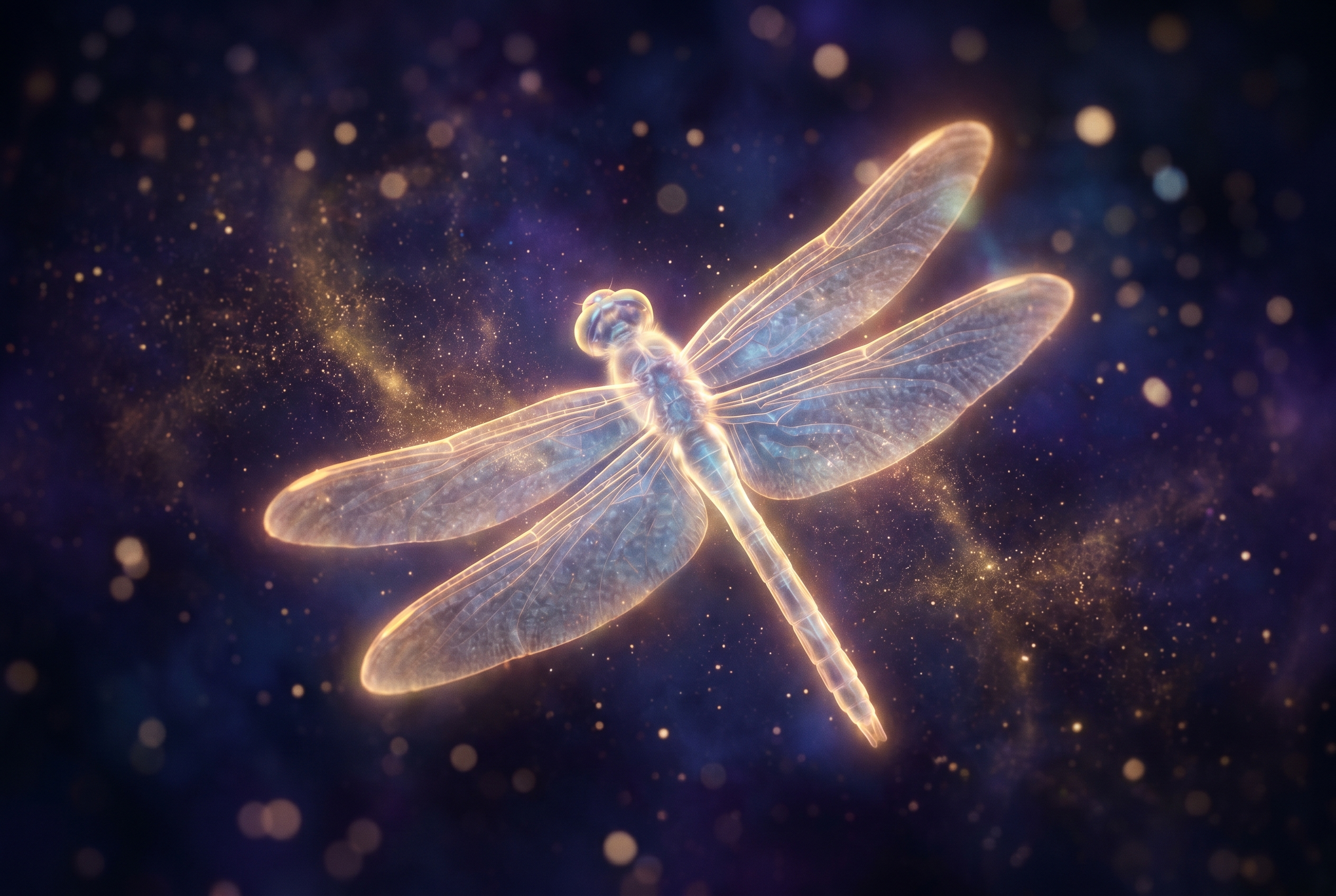 Krafttier Libelle – Luft-Tier für Stirnchakra