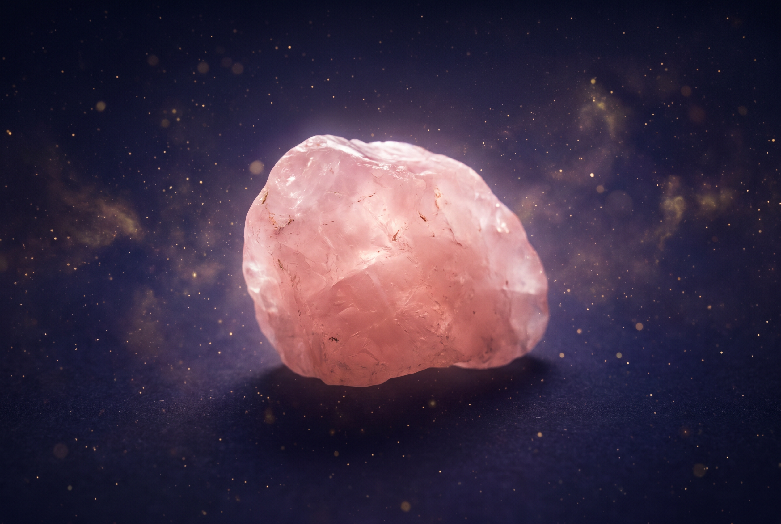 Rosenquarz (Rosa) – Kraftstein für Herzchakra