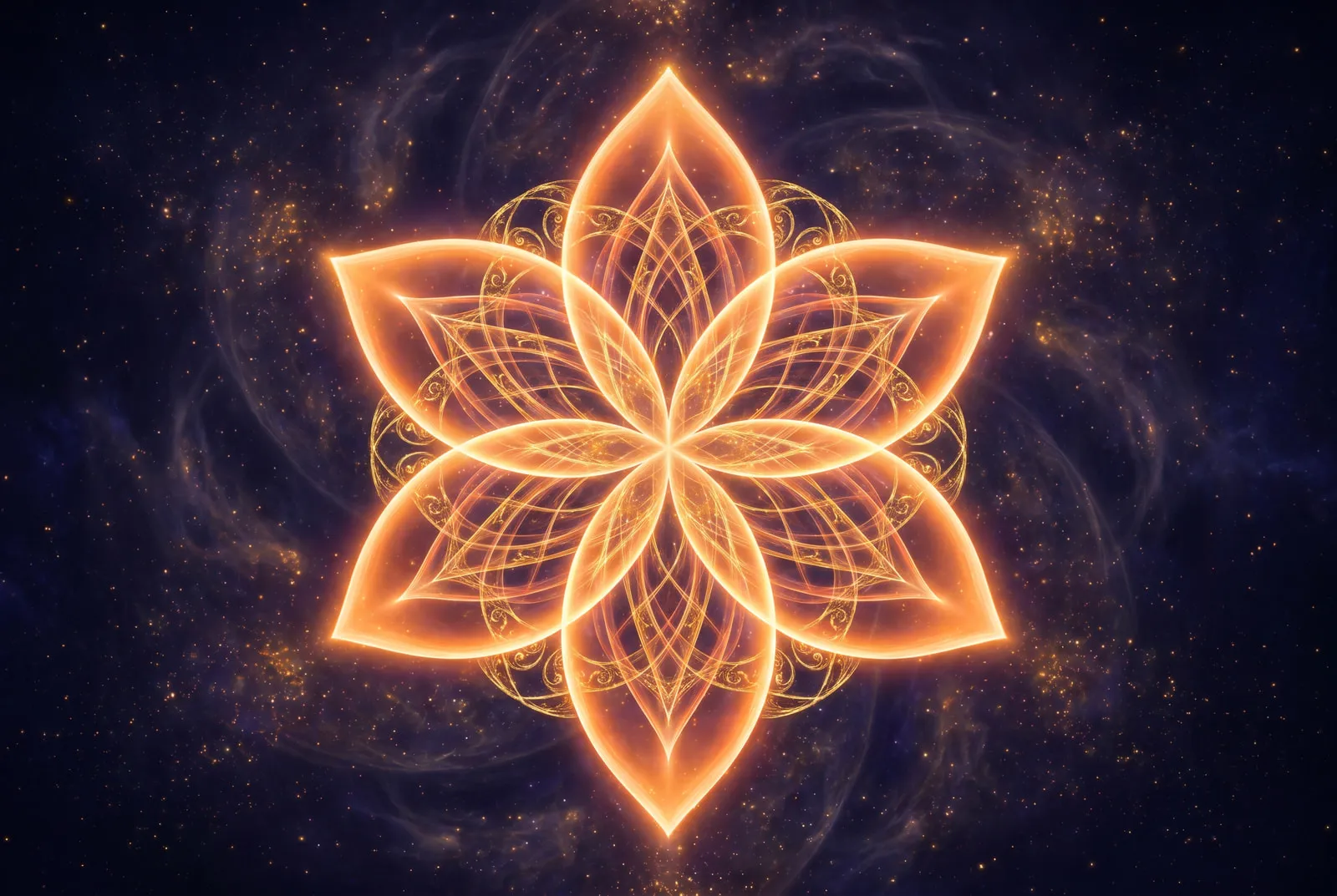 Sakralchakra (Svadhisthana) – Chakra-Symbol in Orange