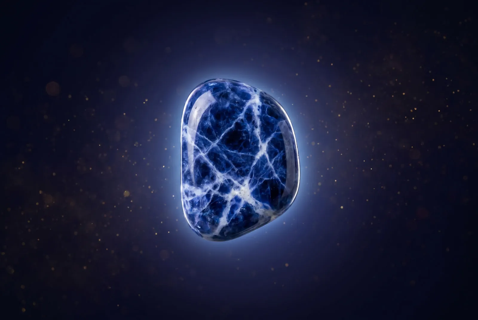 Sodalith (Blau) – Kraftstein für Stirnchakra