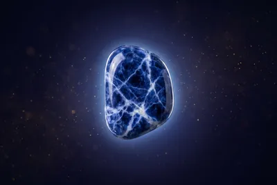 Sodalith (Blau) – Kraftstein für Stirnchakra