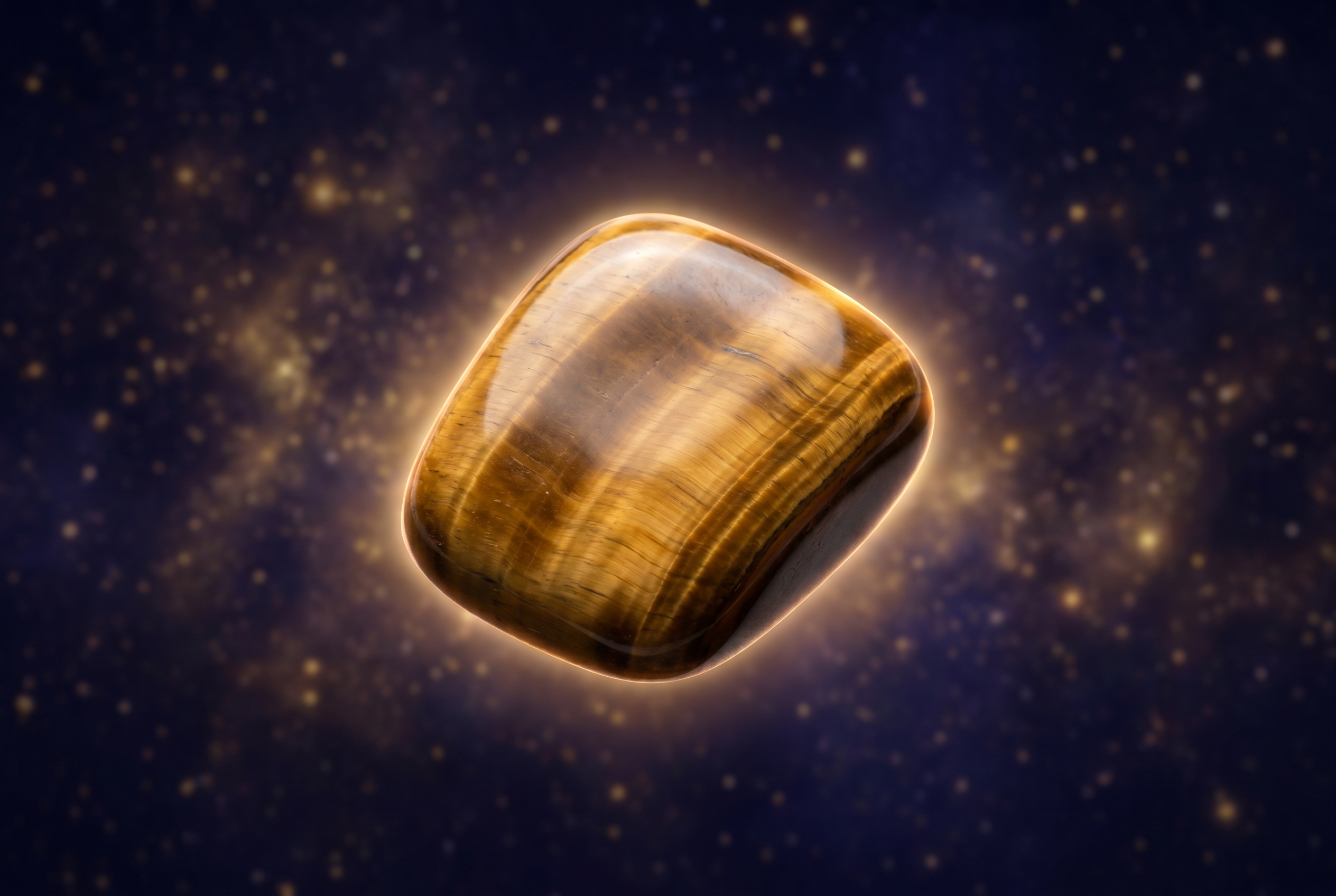Tigerauge (Gold/Braun) – Kraftstein für Solarplexus-Chakra