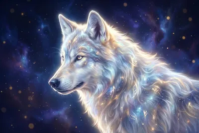 Krafttier Wolf – Erde-Tier für Halschakra