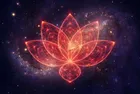 Wurzelchakra (Muladhara) – Chakra-Symbol in Rot